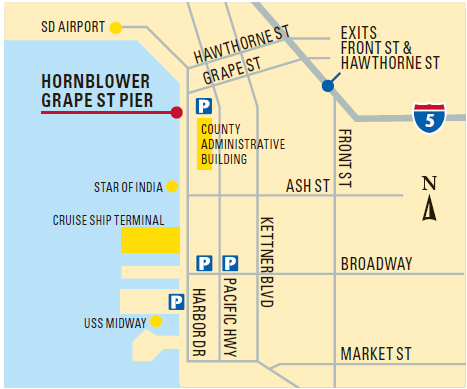 Hornblower Map